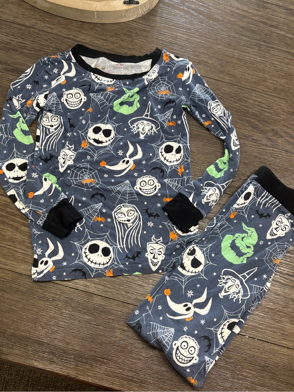 Little Sleepies Nightmare Before Christmas Jammies size 5/6